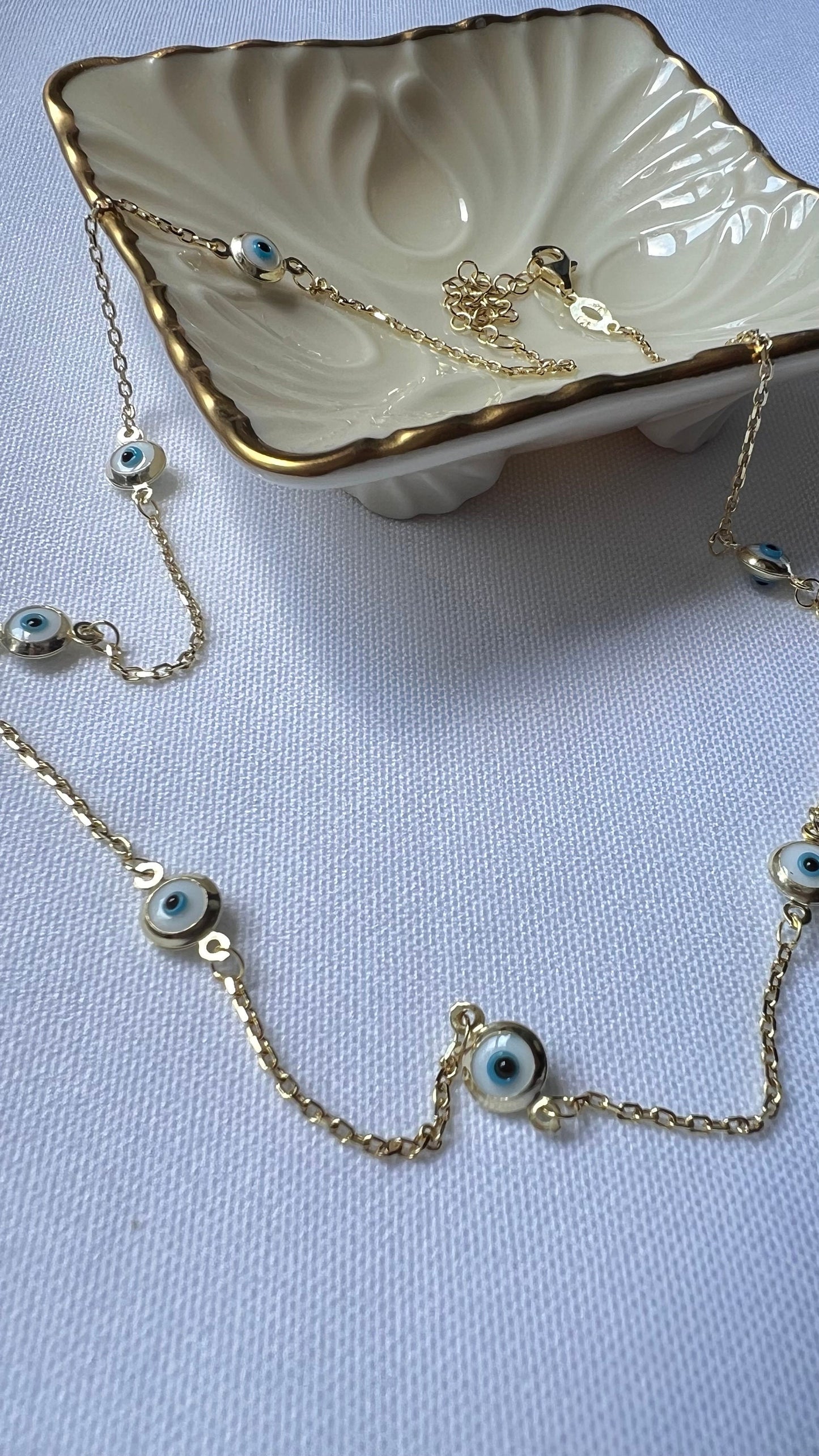 Evil eye necklace, protection necklace, evil eye pendant necklace,evil eye charm , blue evil eye  choker necklace, summer jewelry