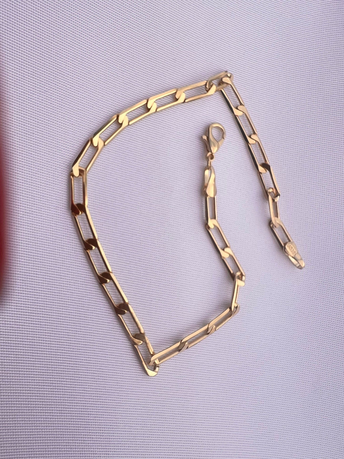 18k gold filled Ankle bracelet,anklet for women gold anklet non tarnish summer jewelry, foot jewelry, chain anklet,paperclip anklet bracelet