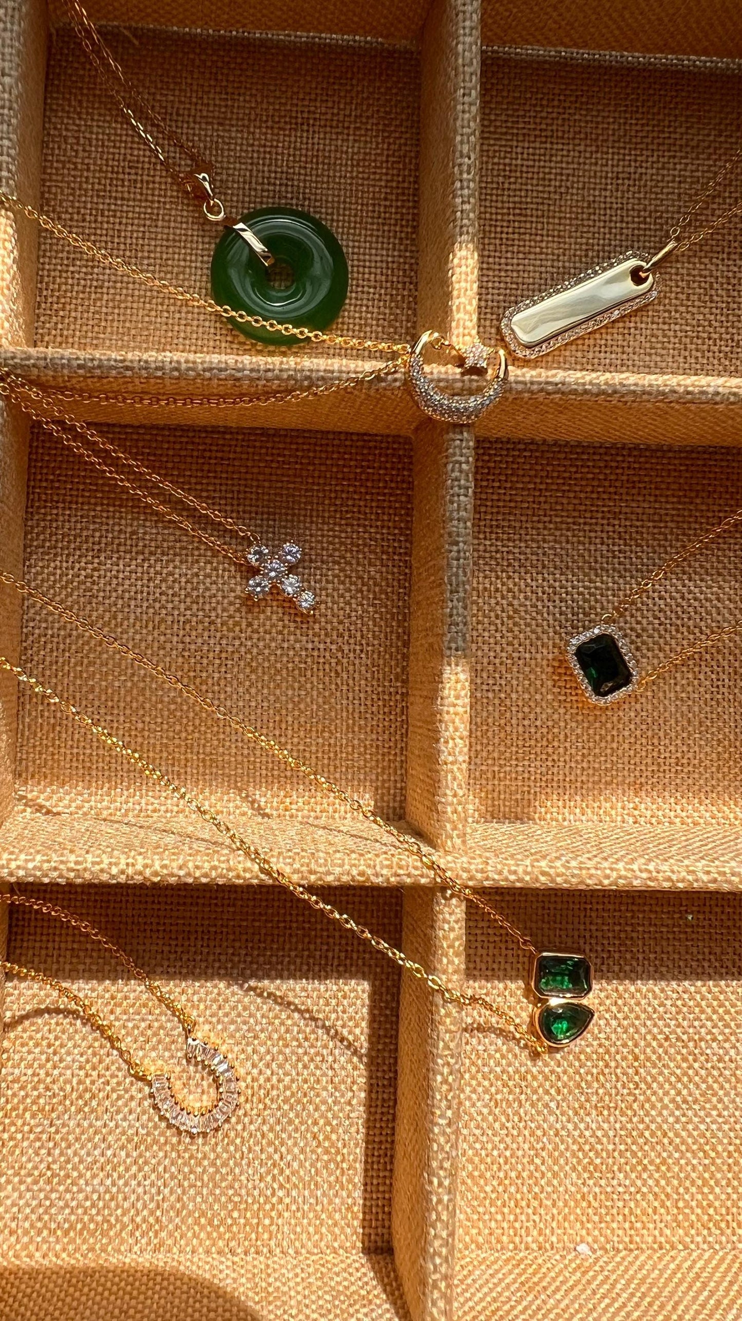 White Opal Cross Necklace: 14k Gold Plated Sterling Silver Pendant