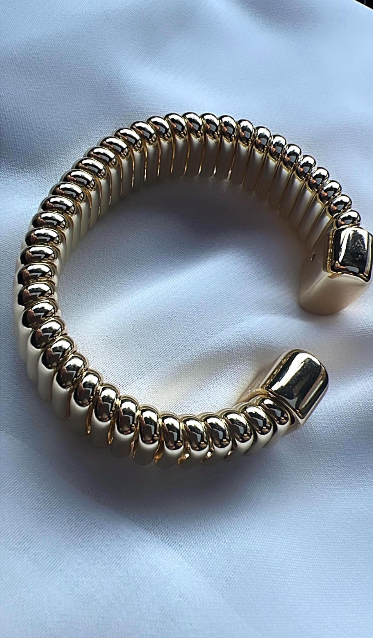 Gold Chunky Cuff Bracelet,Wide Brass Bangle,Open Cuff Bracelet,Thick Cuff Bracelet,Wide Cuff Bangle,Adjustable Bracelet