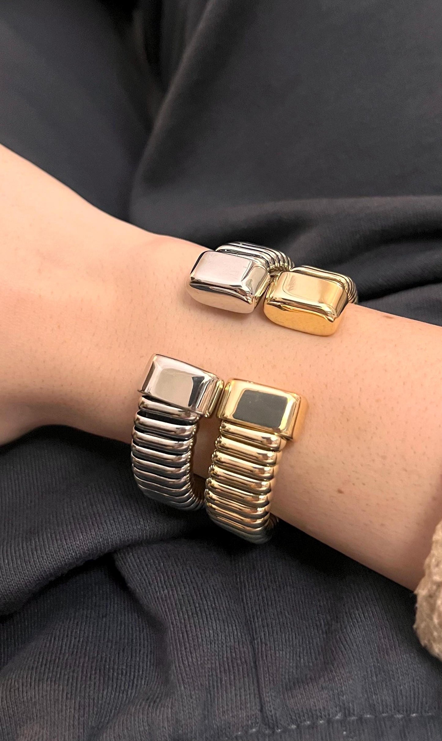 Gold Chunky Cuff Bracelet,Wide Brass Bangle,Open Cuff Bracelet,Thick Cuff Bracelet,Wide Cuff Bangle,Adjustable Bracelet