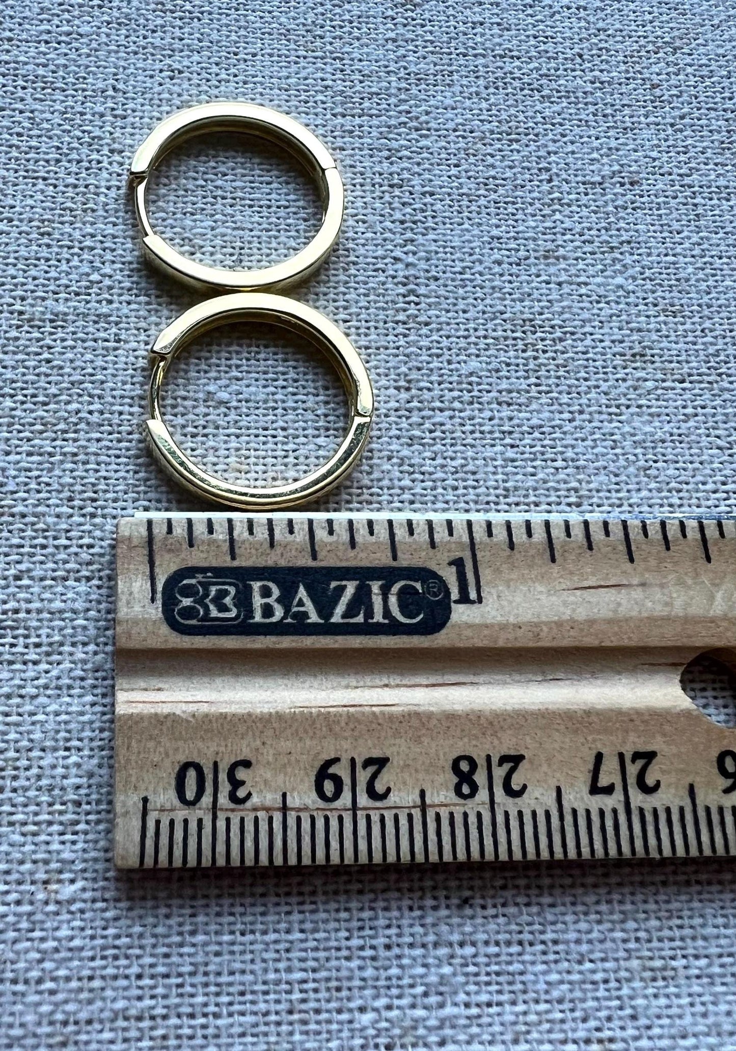 14K Gold Plated Huggie Hoop Earrings,Everyday Jewelry, Small gold hoop earrings, 925 Sterling Silver Earrings,Unisex Earrings