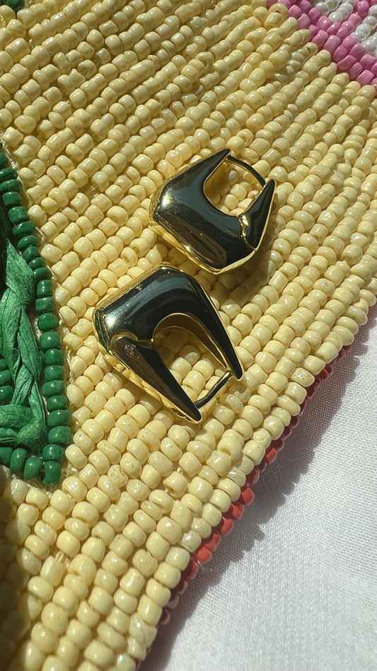 Chunky Mini Huggie Earrings,Bold Statement Jewelry,Trendy Earrings,Thick Small Huggie Earrings,Small thick hoop earrings,Chunky Earrings